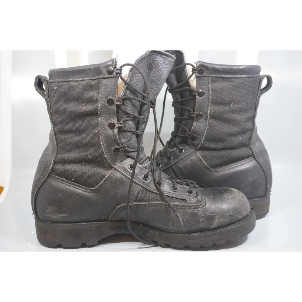 Belleville 800ST Boots Mens Size 10.5 Wide Black Leather Gore-Tex Steel Toe GTX